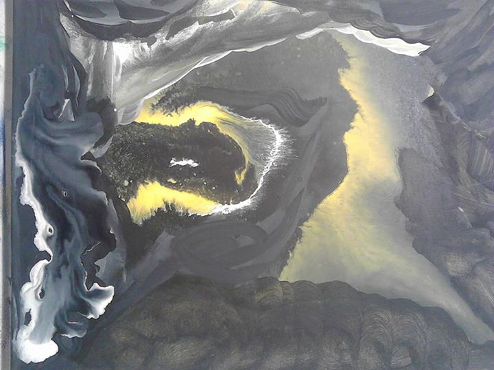 La connexion, tableau peint par Hermann Cebert
