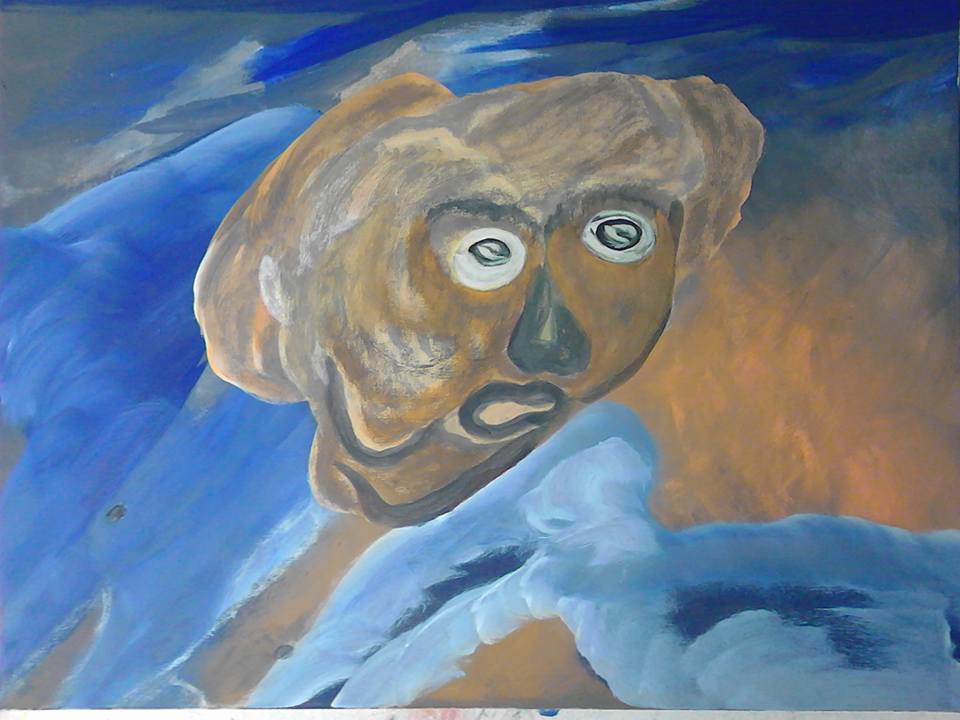 Selfie, tableau peint par Hermann Cebert