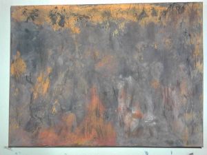 Couches inachevées, tableau peint par Hermann Cebert