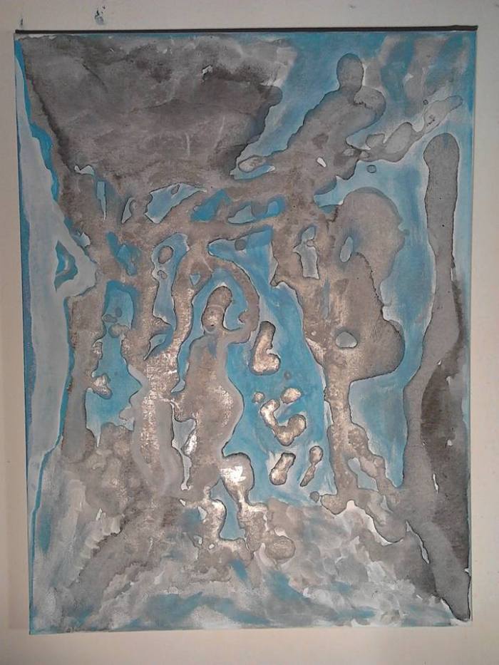 Les pyramides humaines chiliennes, tableau peint par Hermann Cebert