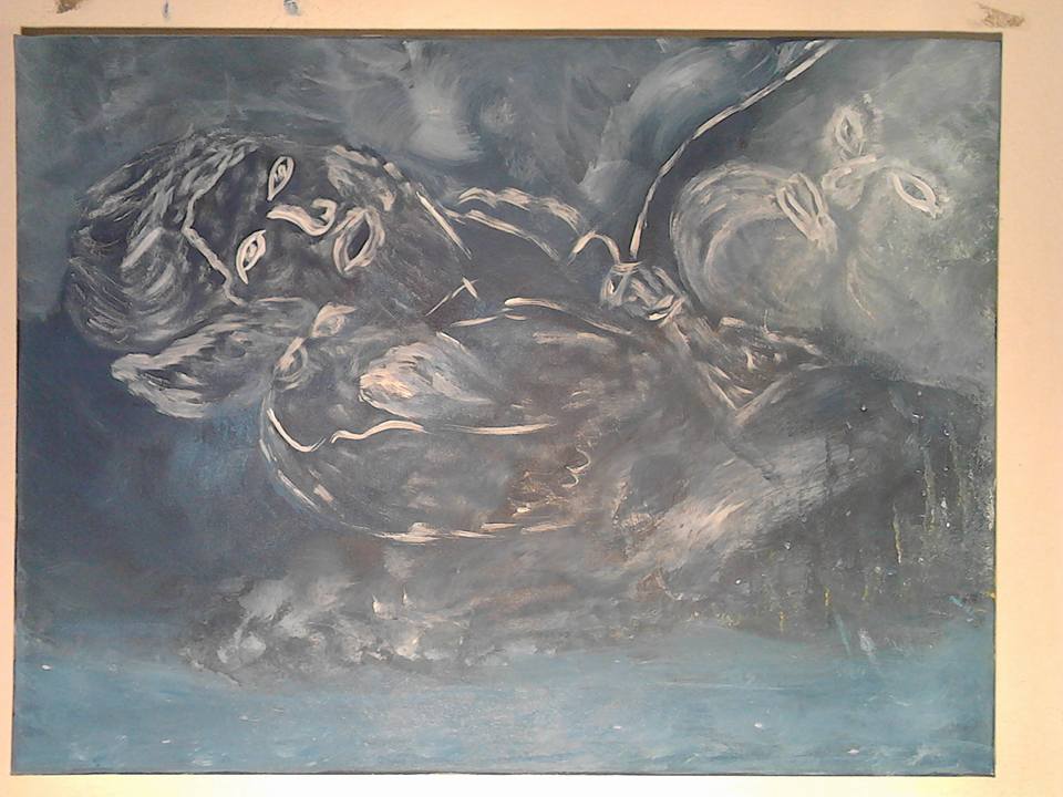 Le garçon qui voulait voir et rencontrer Dieu, tableau peint par Hermann Cebert