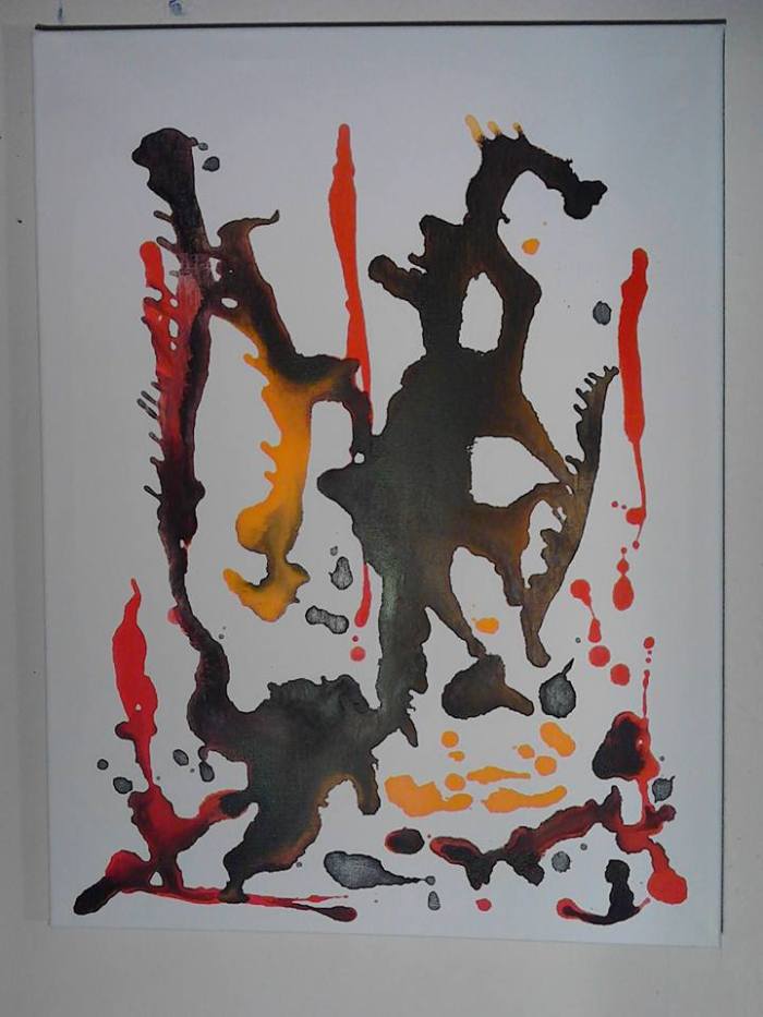 Les pyramides humaines chiliennes, tableau peint par Hermann…